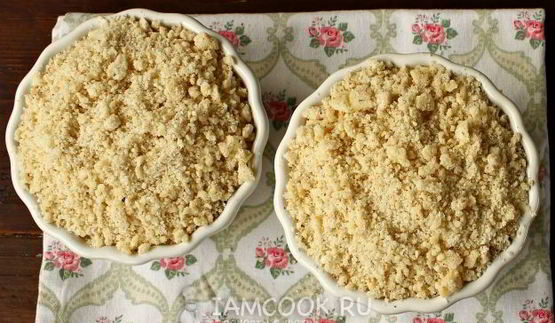 абрикосовый крамбл