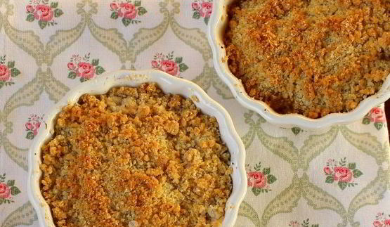 абрикосовый крамбл