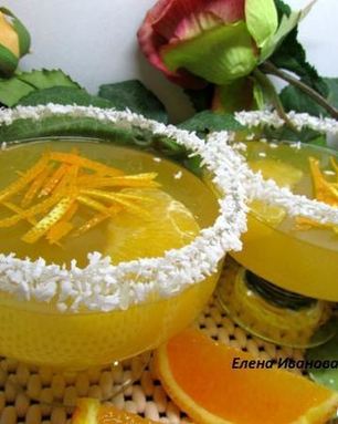 Апельсиновое желе