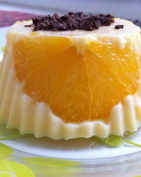 Апельсиновый пудинг