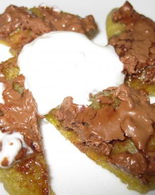 Бананы в духовке с шоколадом