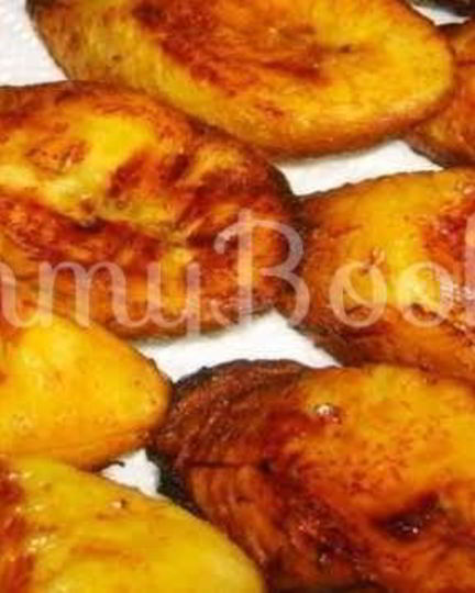 Рецепт бананов жареных