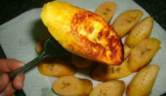 бананы жареные