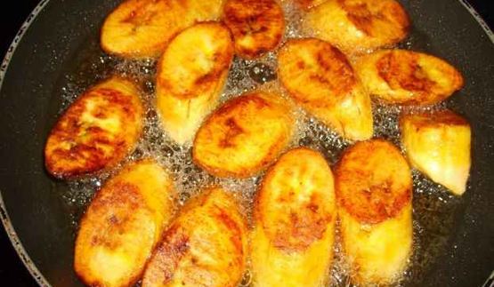 бананы жареные