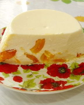 Бланманже с творогом