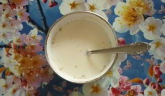 бланманже с творогом