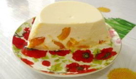 бланманже с творогом