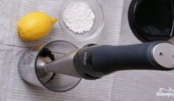 десерт из черной смородины