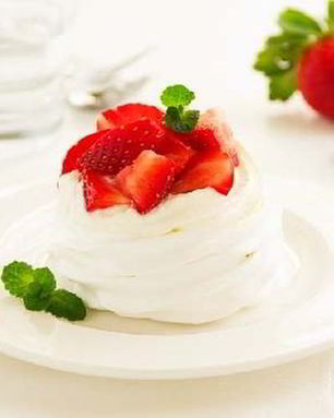 Десерт кофейный павлова