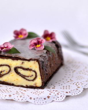 Десерт Манная шоколадка