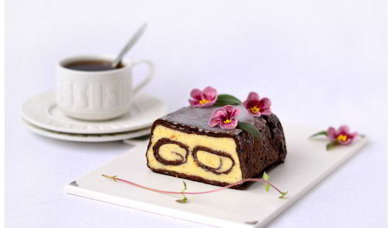 десерт манная шоколадка