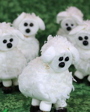 Десерт Овца без выпечки