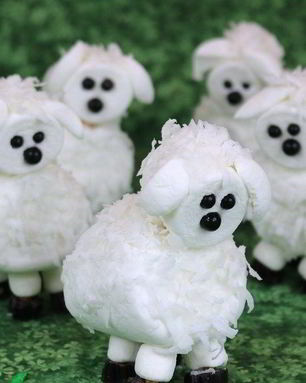 Десерт Овца без выпечки