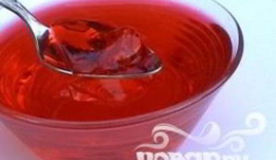 десерт панна котта с клубничным желе