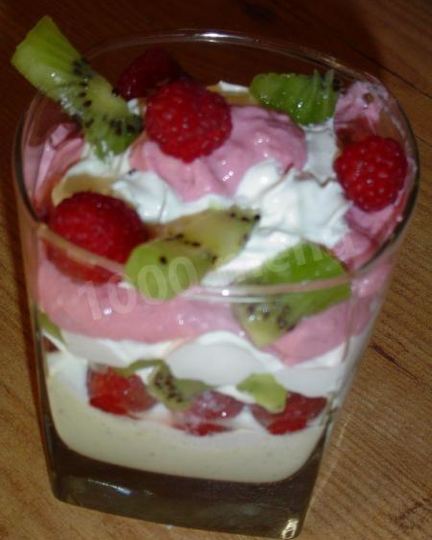 Рецепт десерта со взбитыми сливками сладкий вкус лета