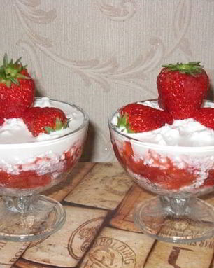 Десерт Зимняя сказка