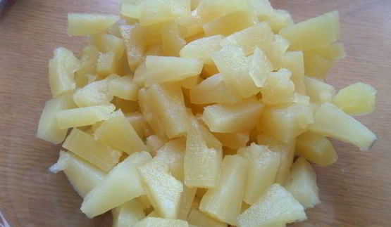 фруктово-кокосовый крамбл