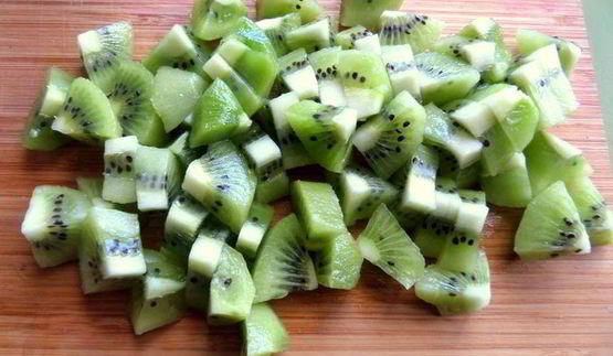 фруктово-кокосовый крамбл