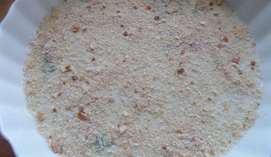 фруктово-кокосовый крамбл