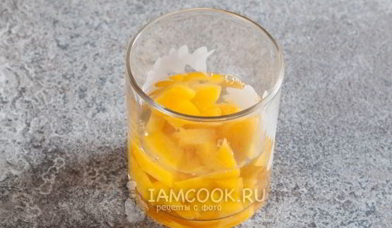 фруктовое желе с желатином