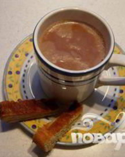 Рецепт горячего шоколада