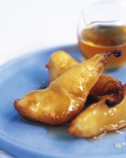 Рецепт груши, запеченную с медом