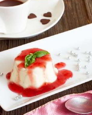 Итальянский десерт панакота