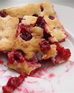 Клафути с вишней и ванилью