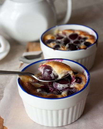 Рецепт клафути с вишней