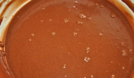 клафути со сливами и шоколадом