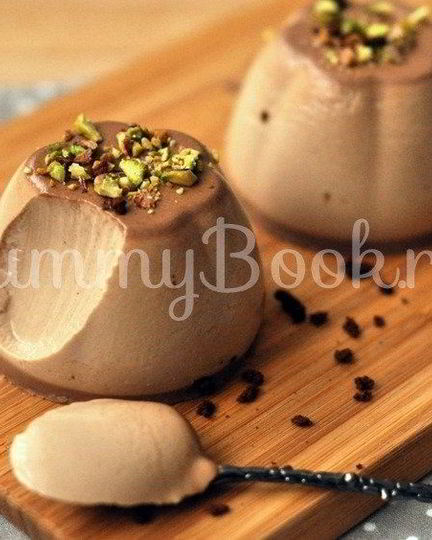 Рецепт кофейной панны-котты