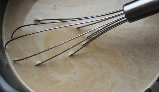 кофейно-ромовая панна котта с соусом тоффи