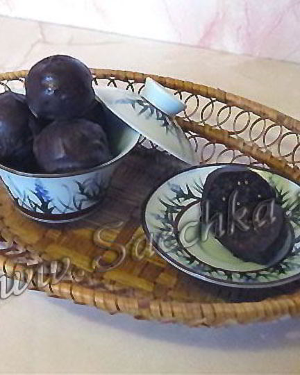 Рецепт конфет из сухофруктов