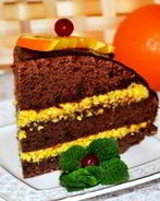 Апельсиновый крем для торта