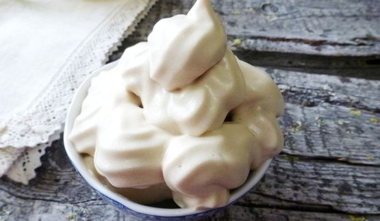 белковый крем с кофейной карамелью