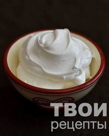 Рецепт белкового заварного крема