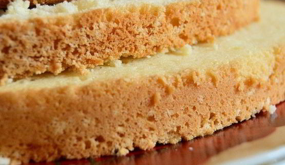 бисквит с лимонным кремом