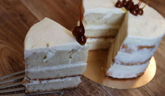 бисквит с творожно-сливочным кремом