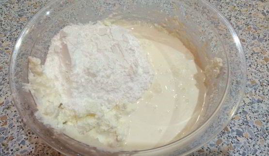 бисквит с творожно-сливочным кремом