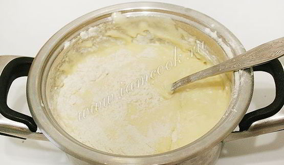 бисквитный рулет с кремом