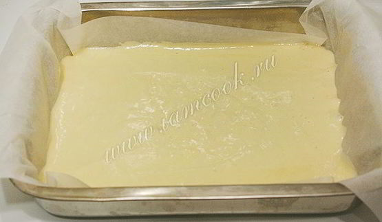 бисквитный рулет с кремом