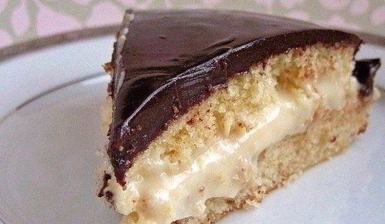 бостонский кремовый торт