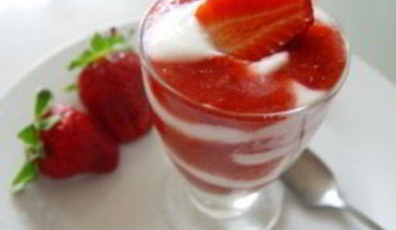 десерт в креманке