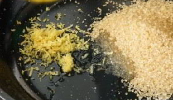 грушевый крем с виноградом