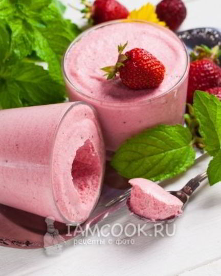 Рецепт клубнично-сливочного крем