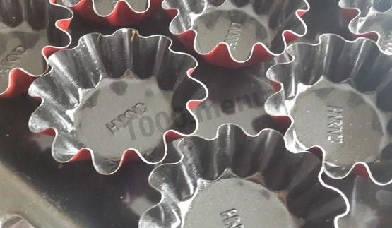 корзинки из песочного теста с кремом заварным