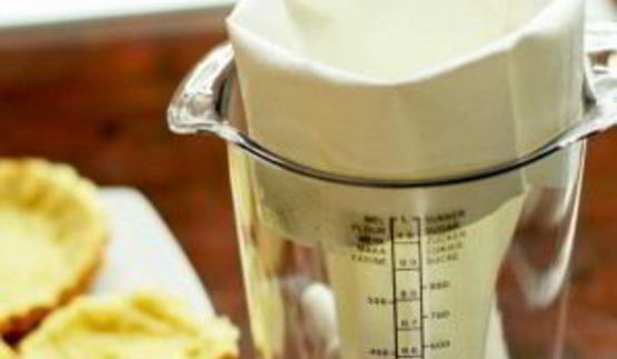 корзинки с белковым кремом