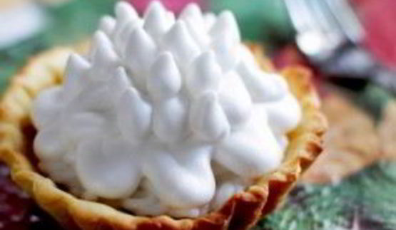 корзинки с белковым кремом