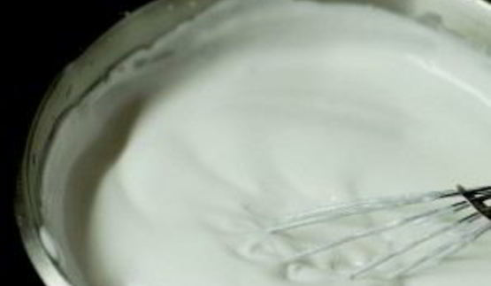 корзинки с белковым кремом