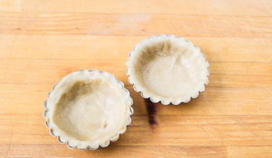 корзиночки с белковым кремом